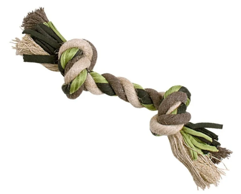 Ir a juguete para perro tipo soga. Material de nylon, largo de 25 cm, super resistente, colores varios